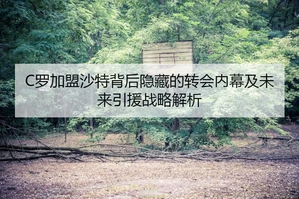 C罗加盟沙特背后隐藏的转会内幕及未来引援战略解析
